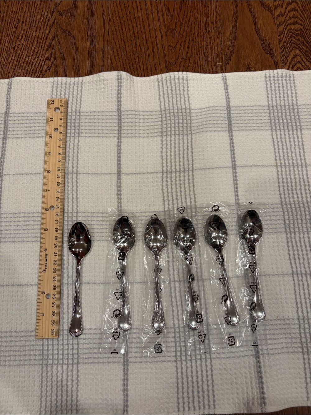 Robert Welch Armscote English Teaspoon SET of 6